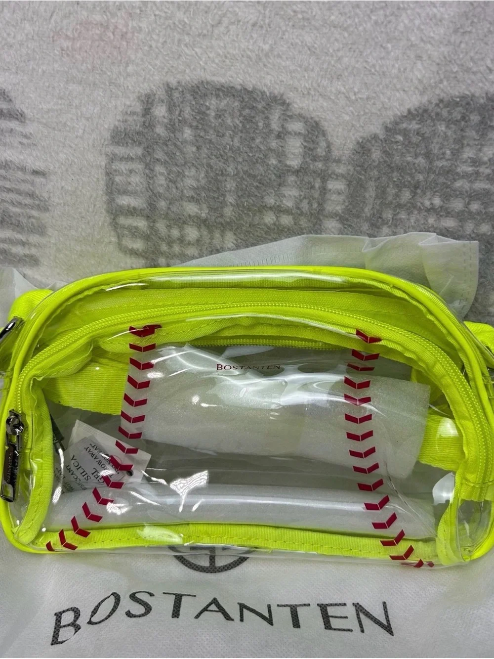 Bostanten Clear Baseball softball Fanny pack Crossbody – Fan Gift